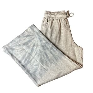 NWOT Calme by Johnny Was Wide Leg, Drawstring Sweatpants With Pockets, Size M.